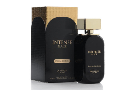 Intense Black bottle and box