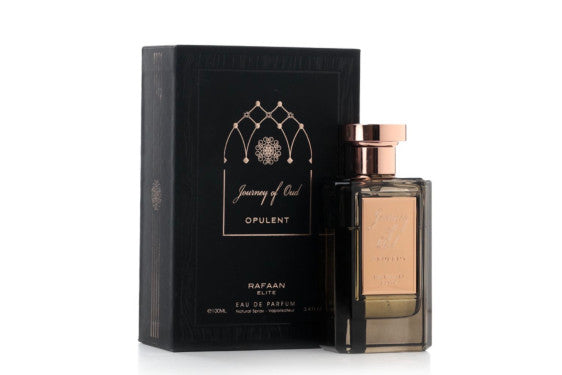 Journey of Oud – Opulent bottle and packaging