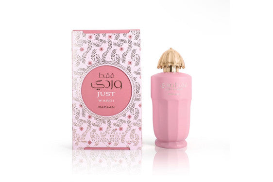 Just Wardi bottle and packaging