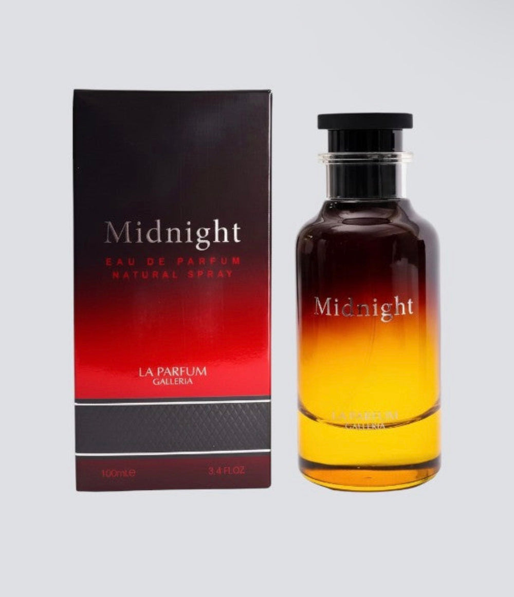 LPG Midnight original bottle and packaging