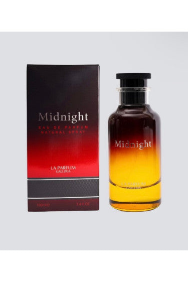 Midnight bottle and packaging