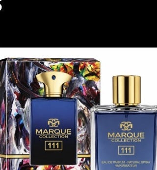 Marque Collection 111 bottle and box