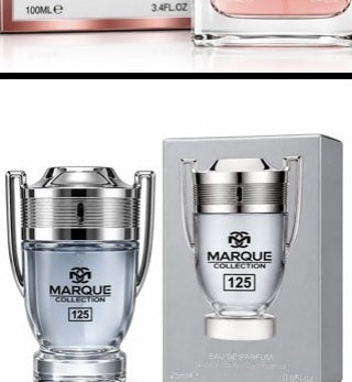 Marque Collection 125 bottle and box