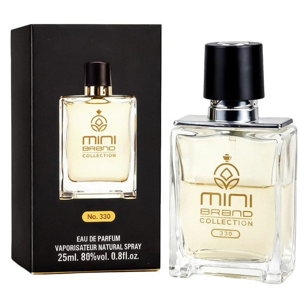Mini Brand Collection No.330 25ml bottle and box