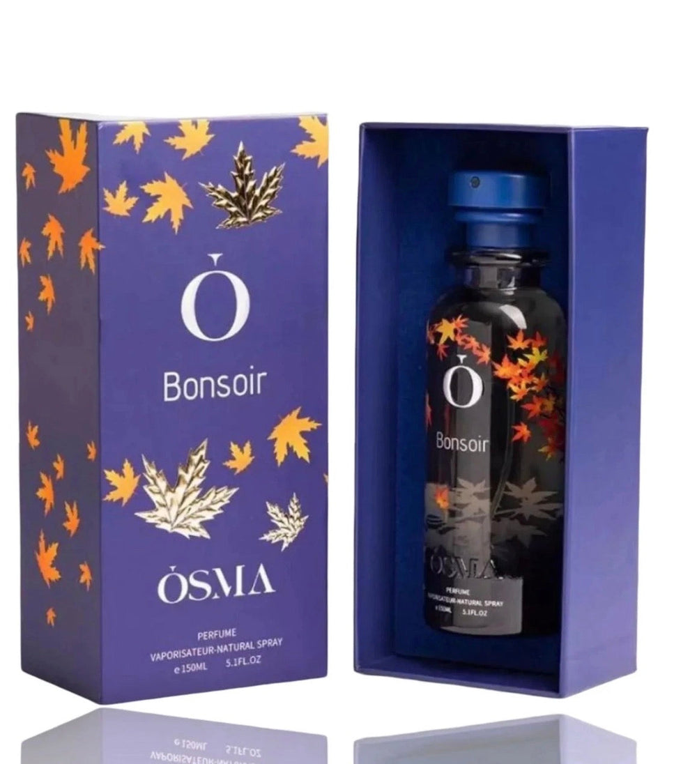 OSMA bonsoir original catalogue bottle and matching packaging