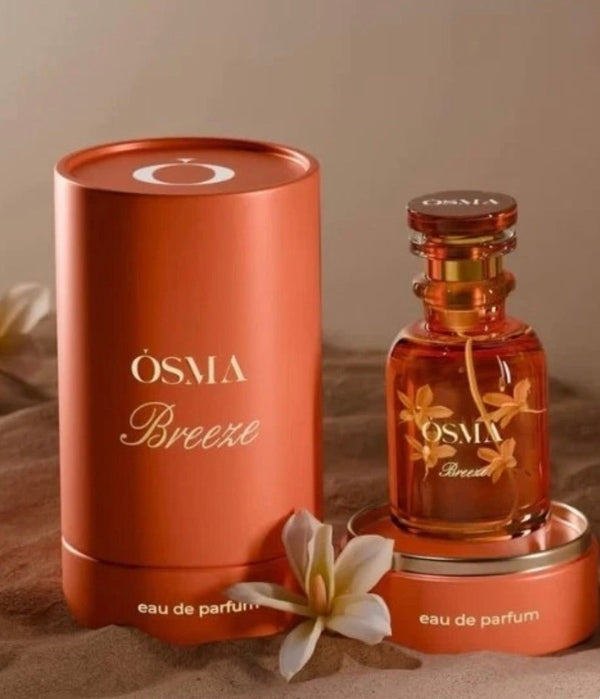 OSMA breeze genuine bottle and matching packaging