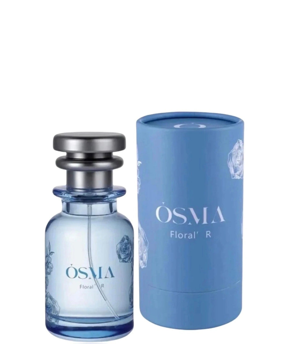 OSMA floral-r original bottle and matching package from catalogue