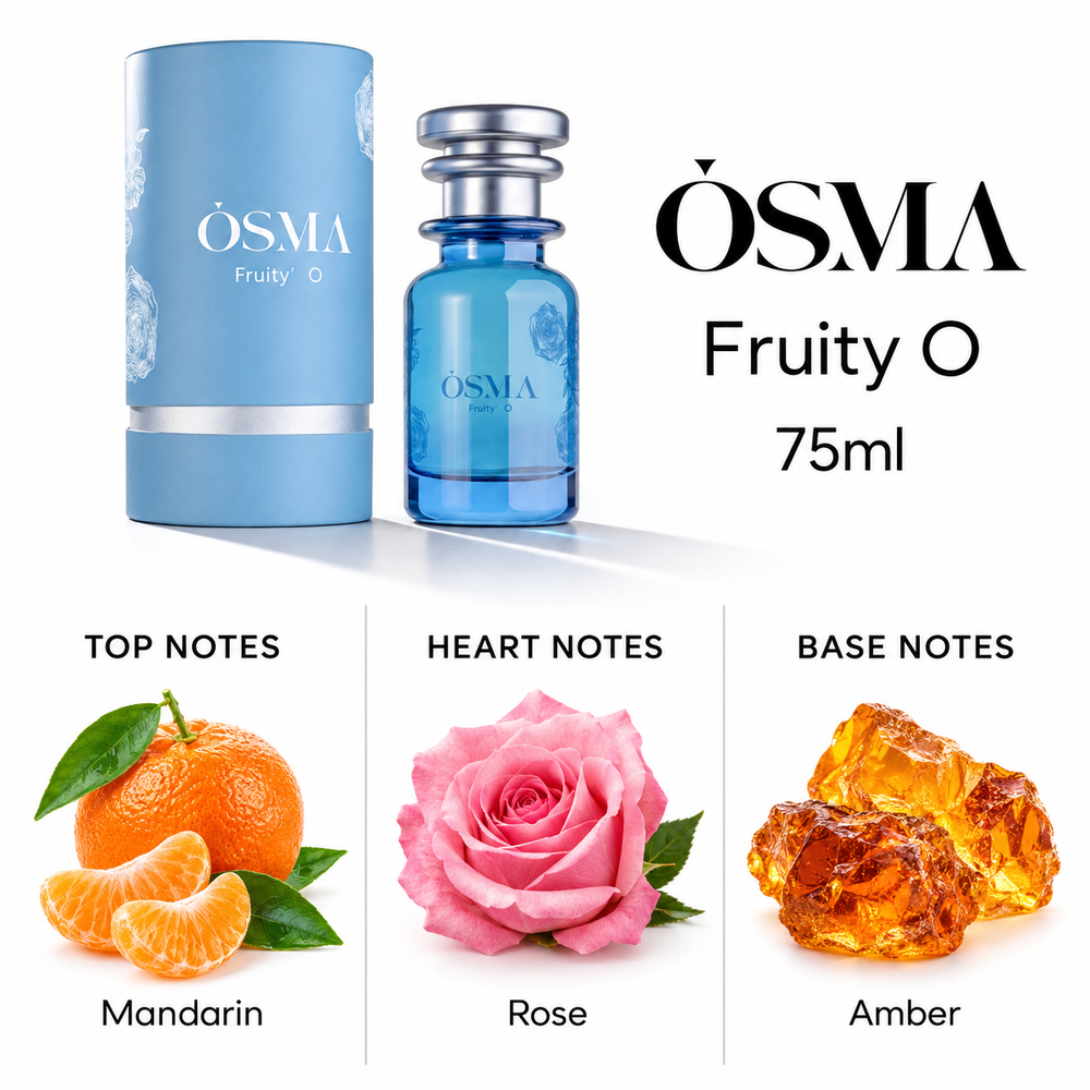 OSMA Fruity O – 75ml — top, heart and base fragrance notes