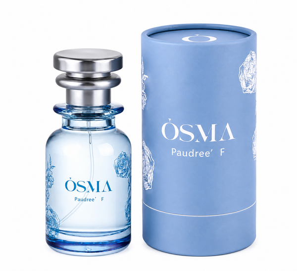 OSMA paudree-f original catalogue bottle and matching packaging