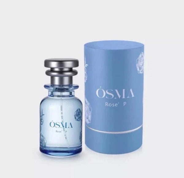 OSMA rose-p original bottle and matching package from catalogue
