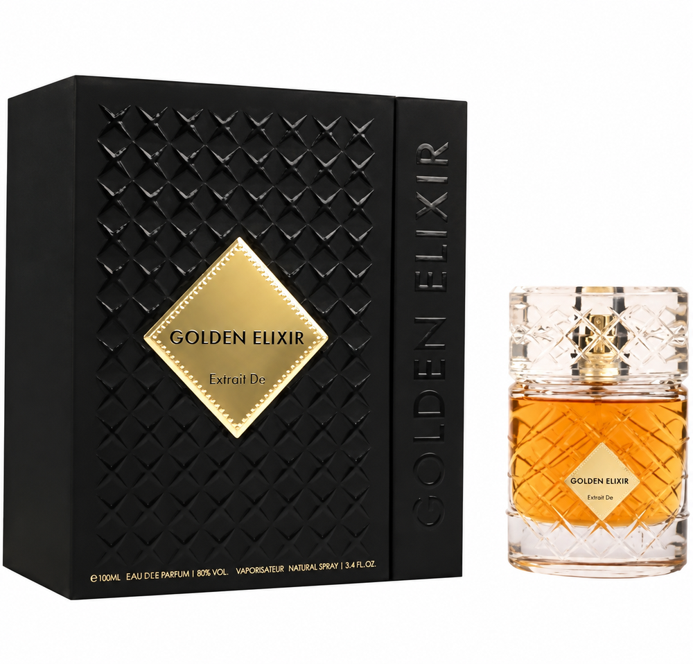 RIIFFS Golden Elixir – 100ml bottle and box