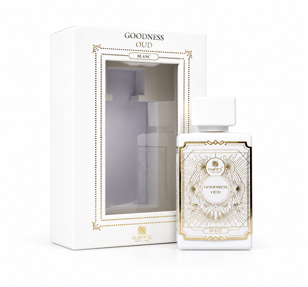RIIFFS Goodness Oud Blanc – 100ml bottle and box