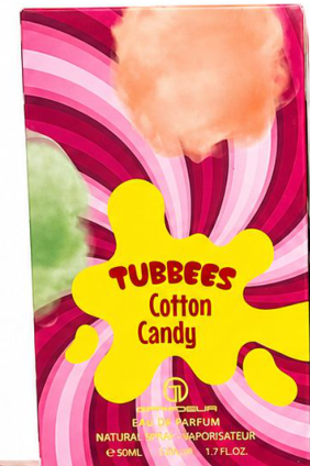 Tubbees Cotton Candy genuine product packaging