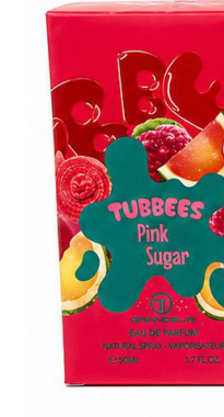 Tubbees Pink Sugar genuine product packaging